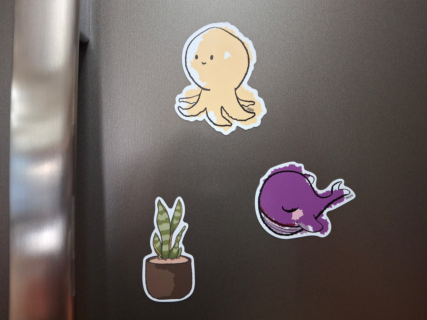 Magnet: Sid the Yellow Octopus
