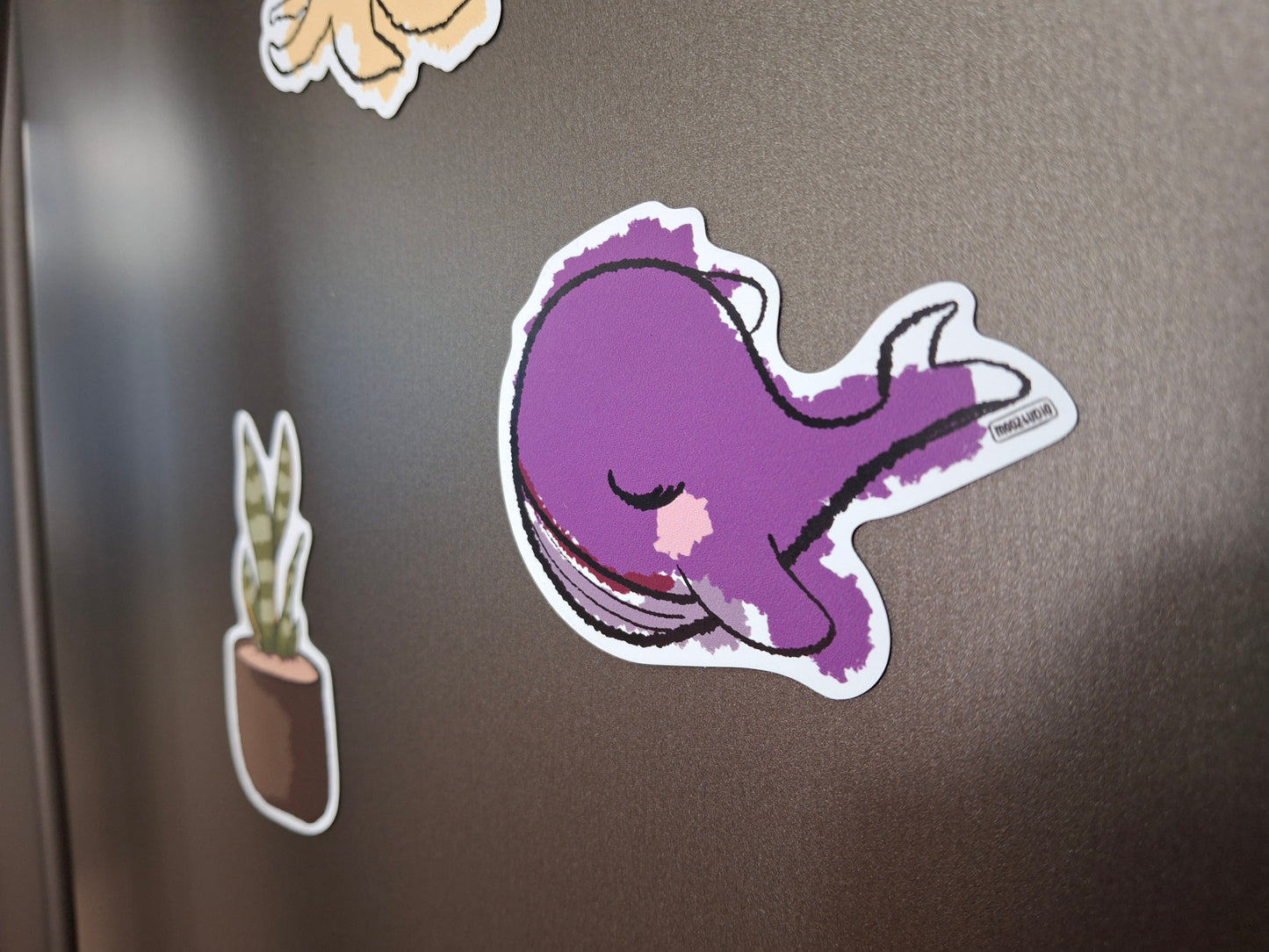 Magnet: BTS Inspired, Whalien 52 Purple Whale