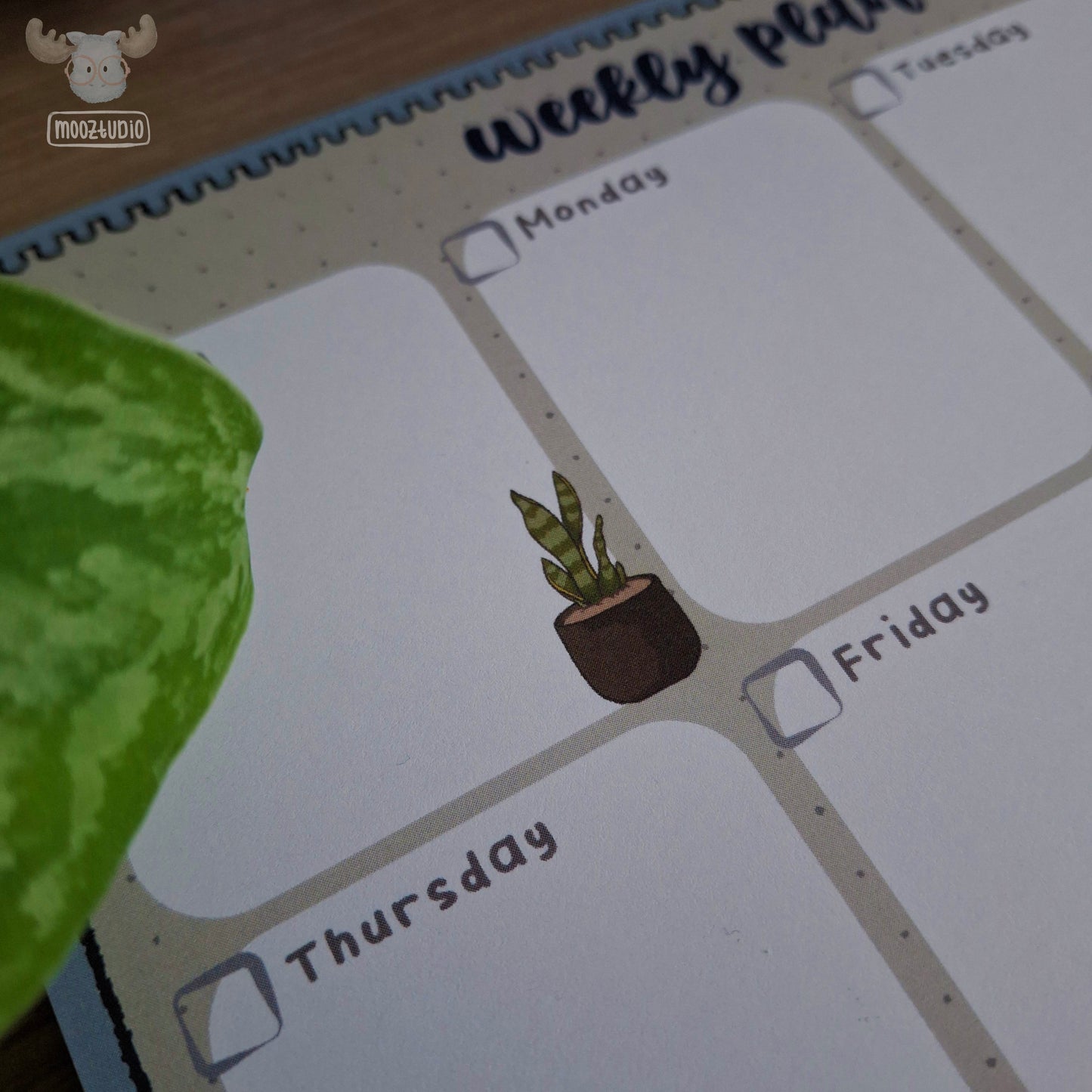 Planner Notepad: Botanical Theme
