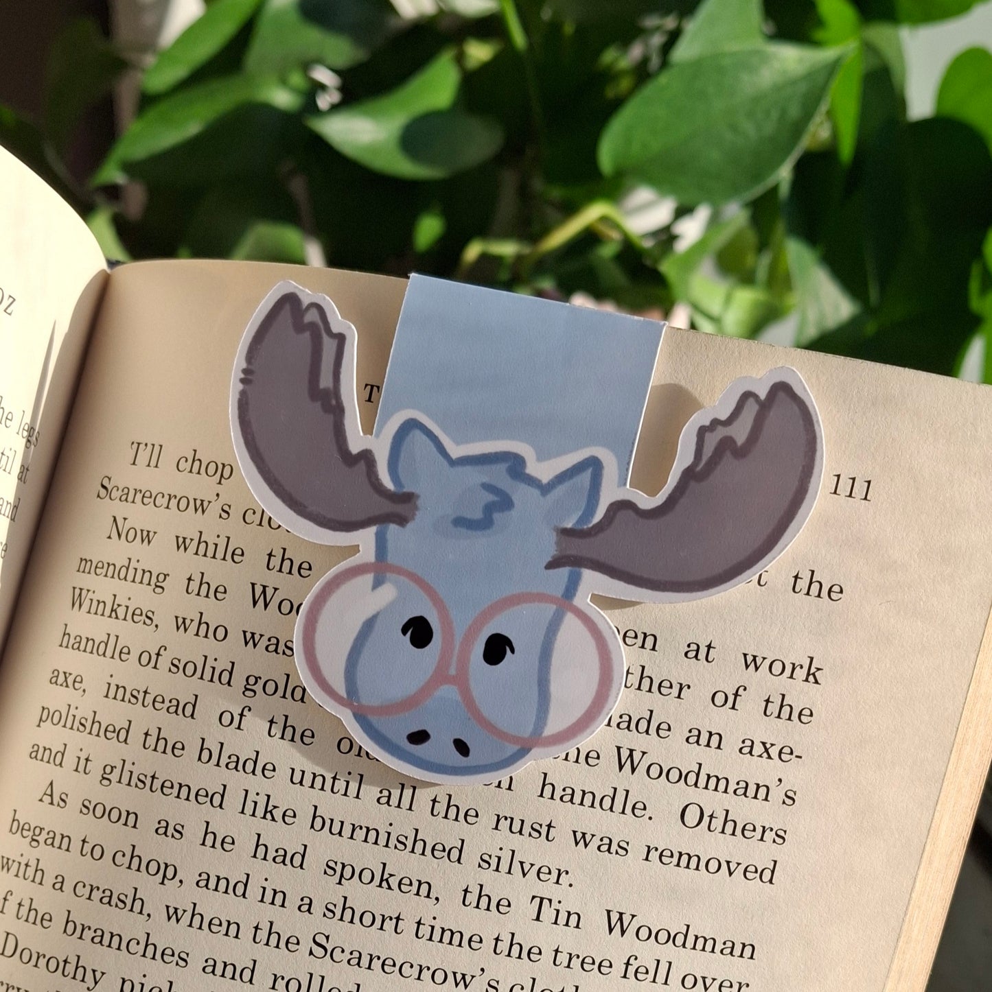 Bookmark: Magnetic Moose