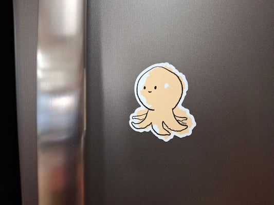 Magnet: Sid the Yellow Octopus