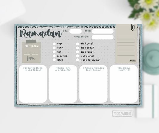 Journaling Notepad: Ramadan