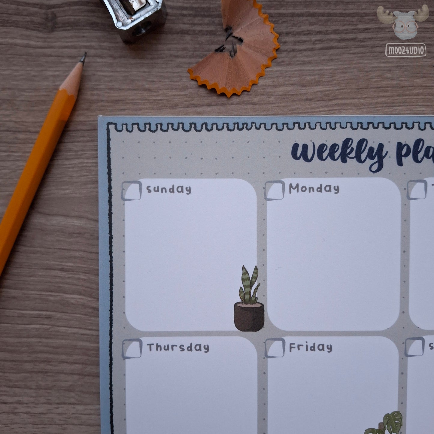 Planner Notepad: Botanical Theme