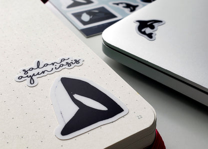 Sticker Sheet: Orca
