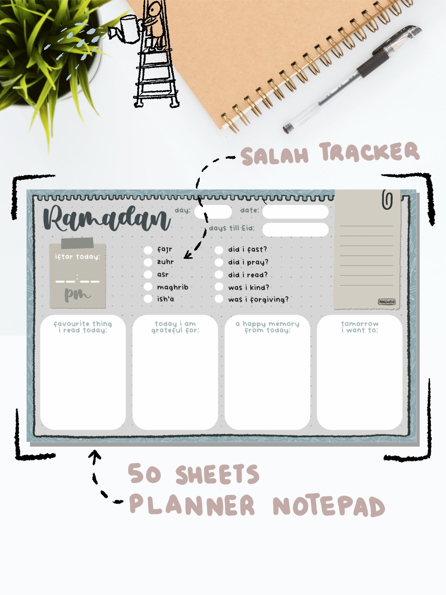 Journaling Notepad: Ramadan