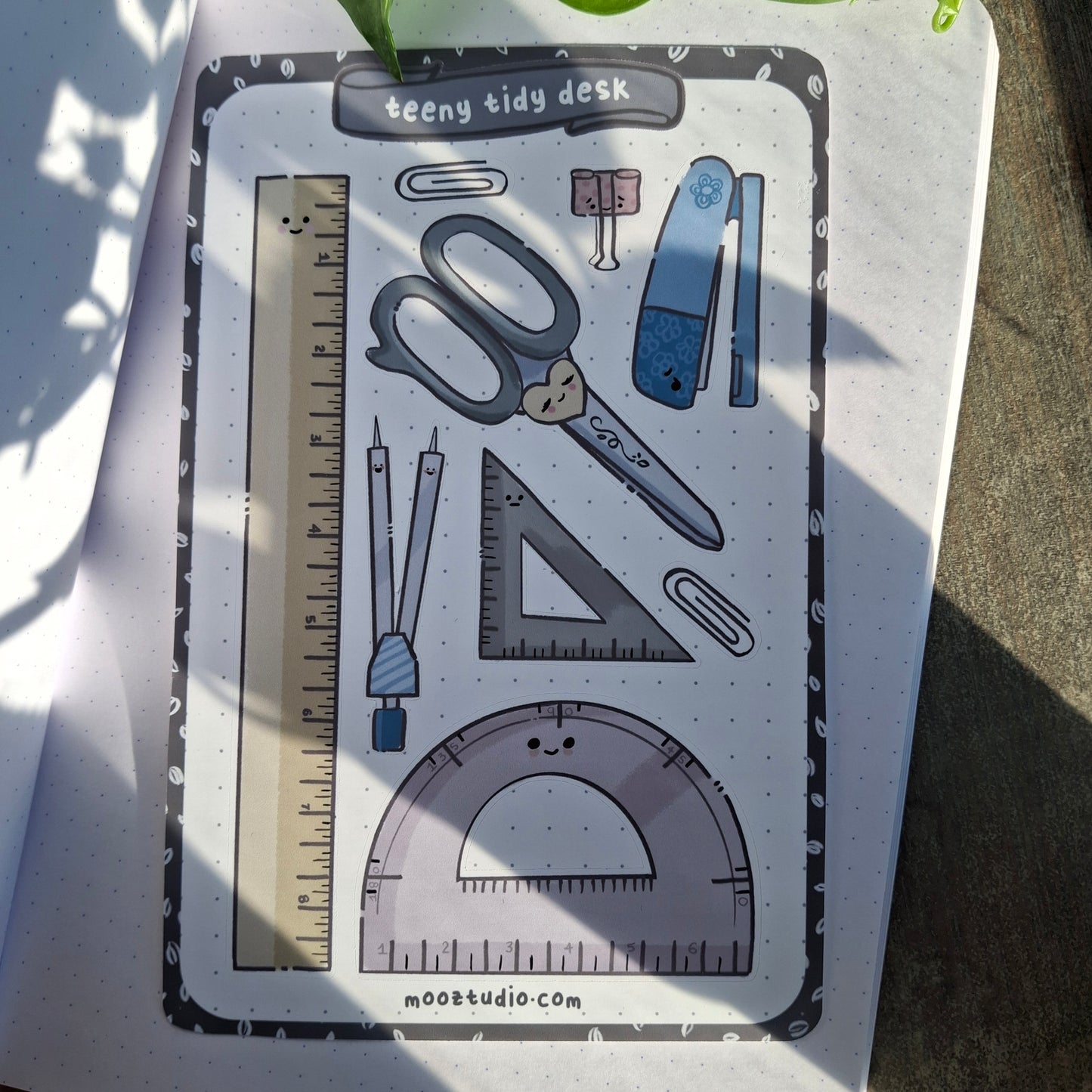 Sticker Sheet: Teeny Tidy Stationery