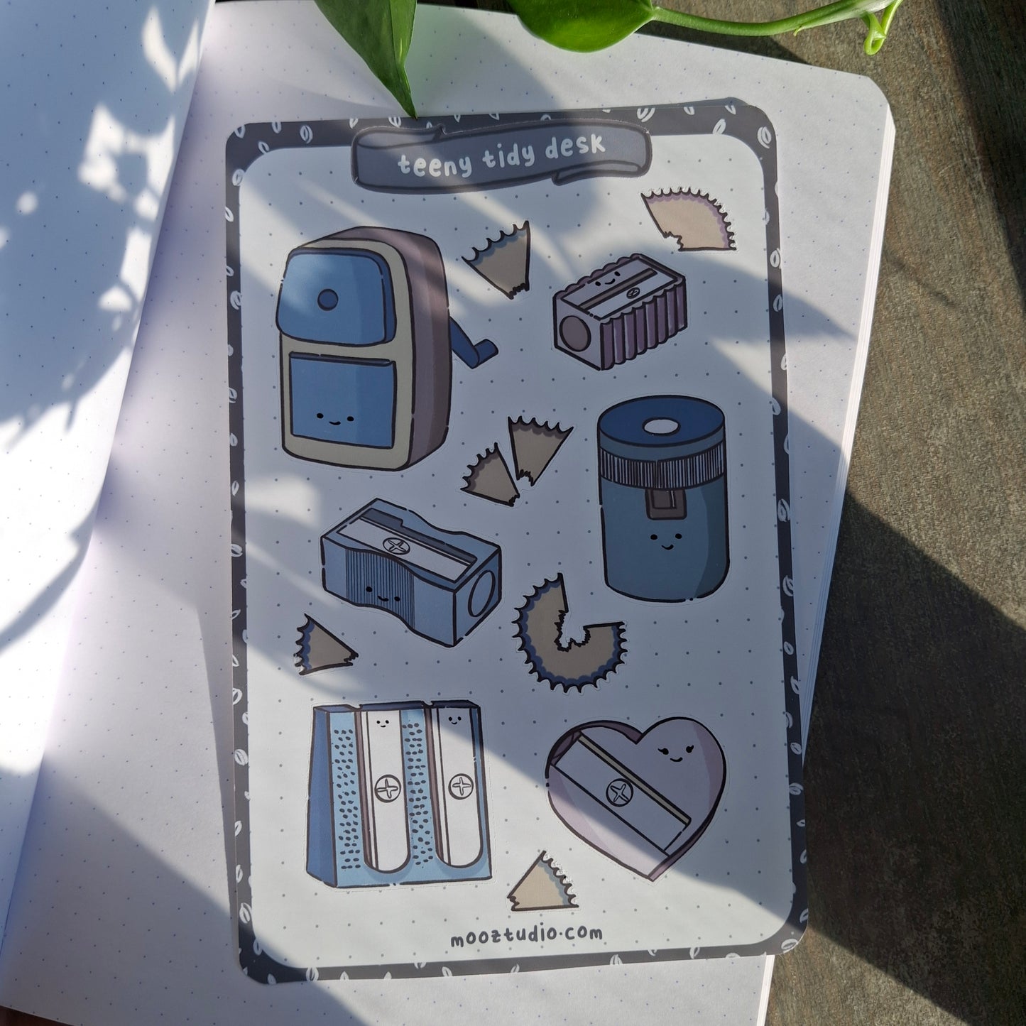 Sticker Sheet: Teeny Tidy Sharpeners